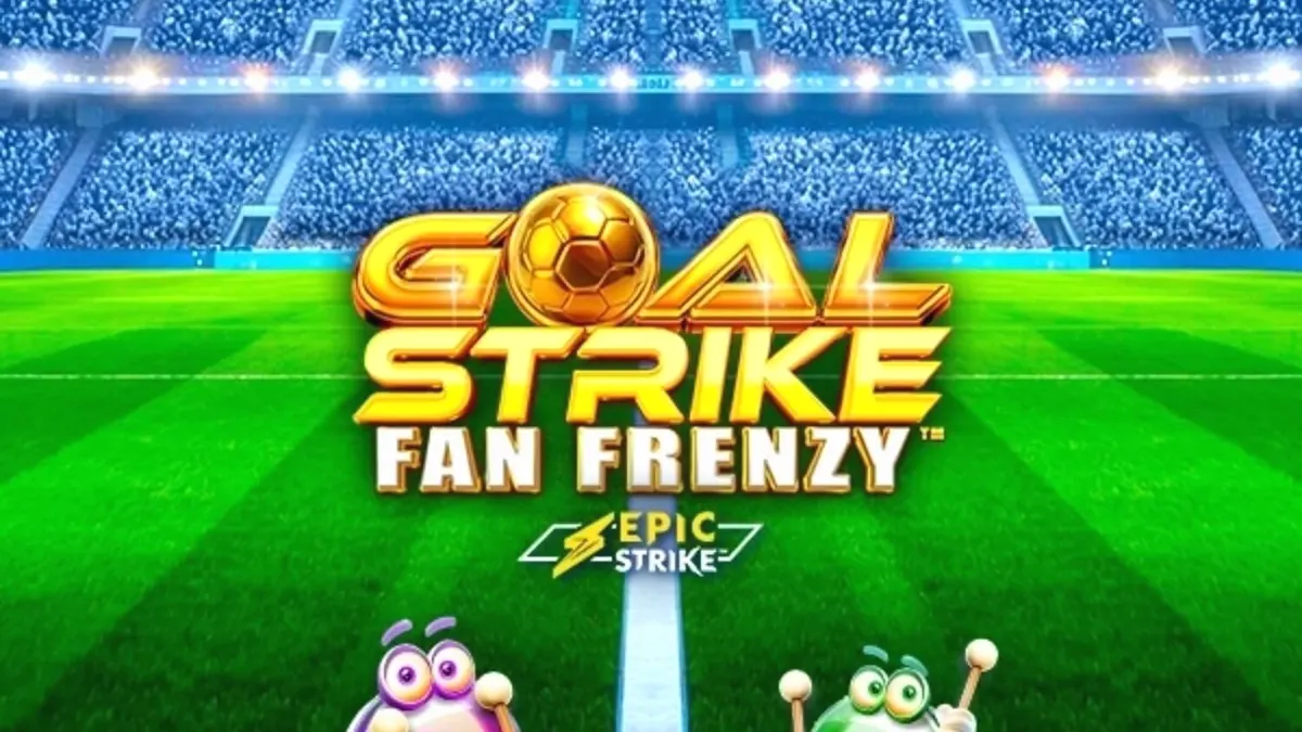 Goal Strike Fan Frenzy স্লট গেমের স্টেডিয়াম থিম এবং ফুটবল গ্রাফিক্স